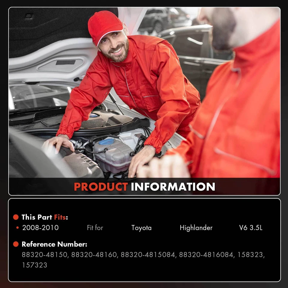 Compresor de aire acondicionado con embrague para Toyota Highlander 2008 2009 2010 3,5 L 8832048150 Foto 2 de 4