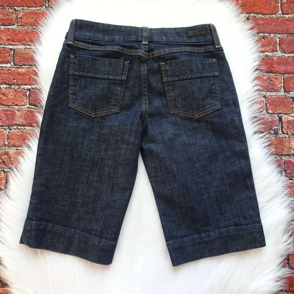 Citizens Of Humanity By Jerome Dahan Bermuda Shorts Stretch Designer USA Made 25 - Image 3 of 4