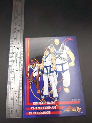 Kim Kaphwan Choi Bounge Chang #7 The King of Fighters 98 KOF SNK