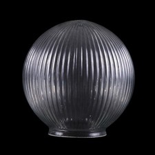 Holophane glass globe lamp shade 15cm