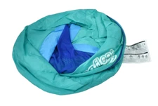 SwimWays Spring Float Recliner Lounger Hyper-Flat Teal/Blue Inflatable