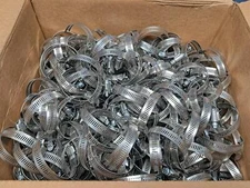 Lot of 500 Ideal Tridon 1" to 2-1/4" Steel Band Hose Clamp 9955 656023175