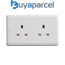 Image of Deta Vimark VC1208 Unswitched Socket 2-Gang 13A DETVC1208