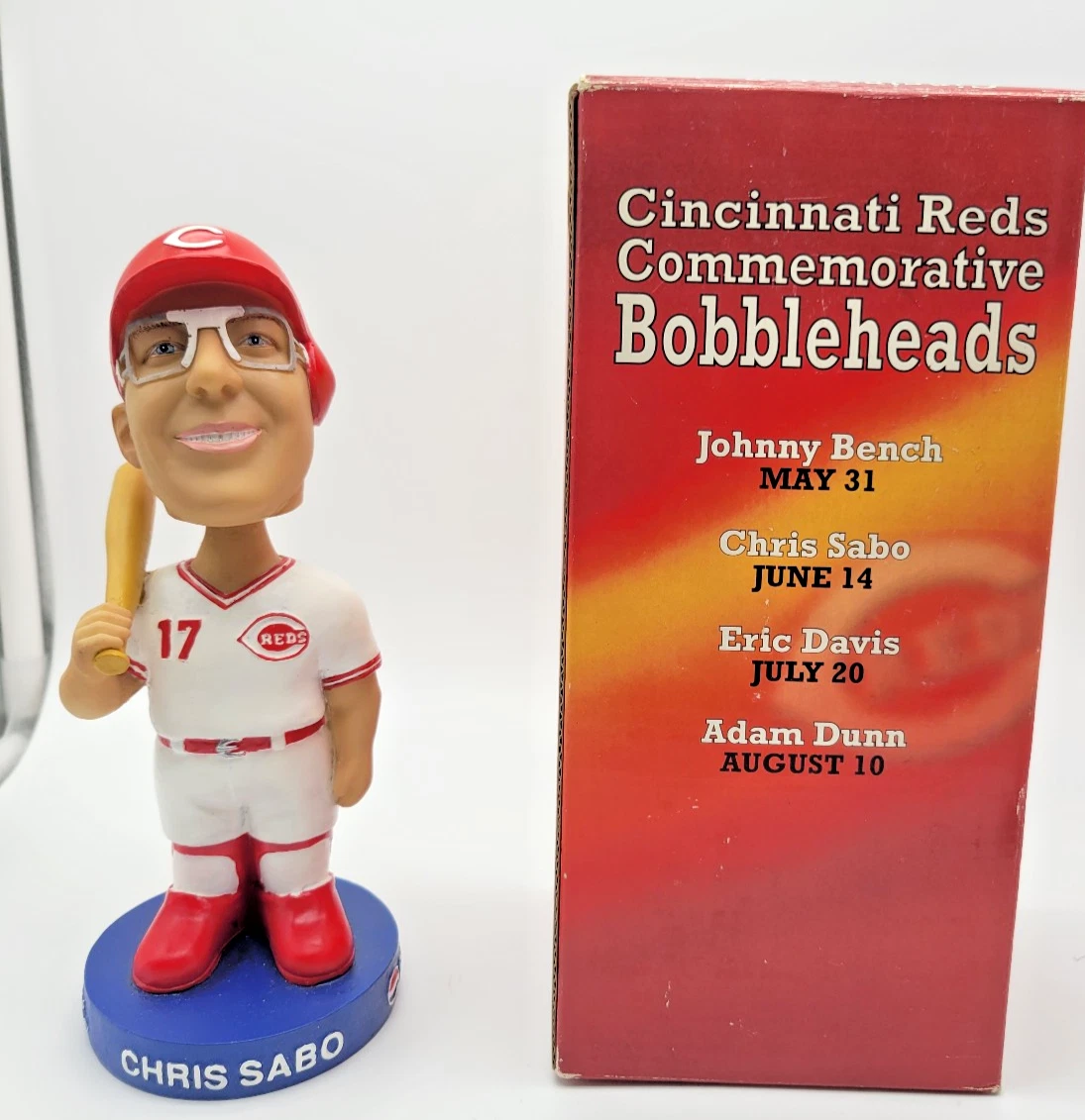 Cincinnati Reds Baseball Vintage Bobble Heads for sale | eBay