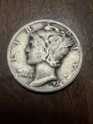 1934 MERCURY SILVER DIME ACTUAL Coin Get Today/VF/ Fill Your Collection