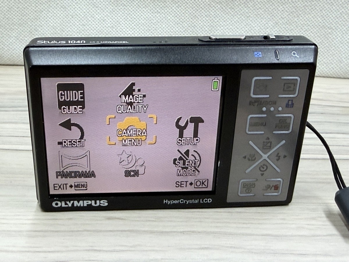 Olympus Stylus 1040 10.0 MP Digital Camera Original Box And