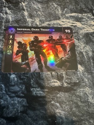 Star Wars Legion Foil Promo Imperial Dark Troopers