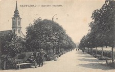 L509 Romania Nagyvarad Oradea 1909 vintage postcard