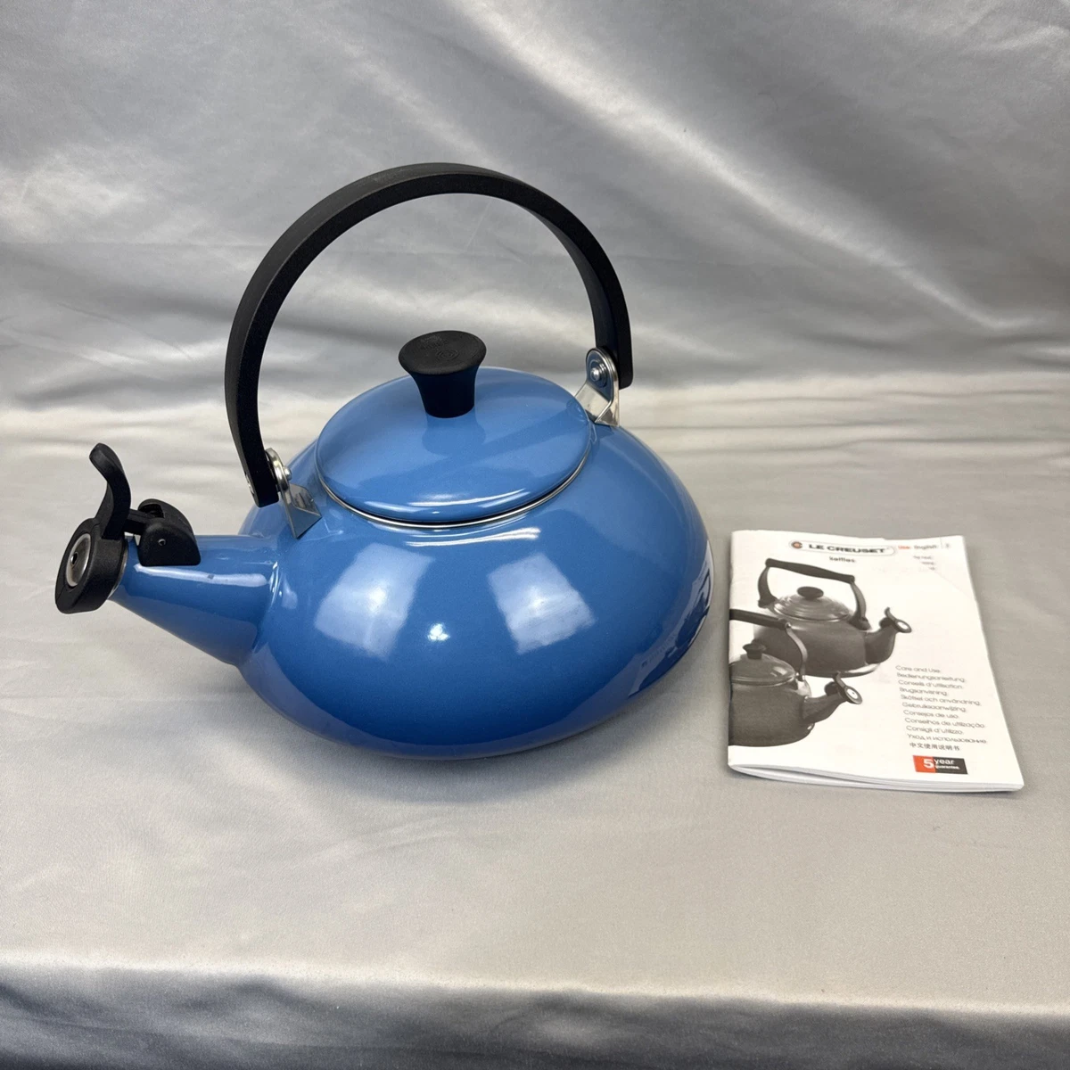 Le Creuset Blue Enamel Tea Kettles for sale | eBay