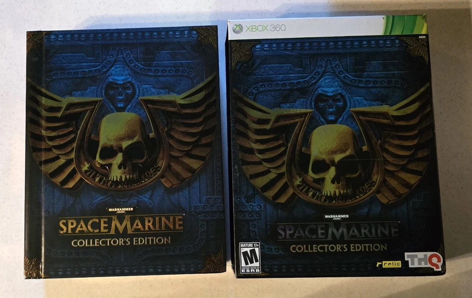 xbox 360 WARHAMMER 40K SPACE MARINE Edición Coleccionista NTSC Completo  Foto 2 de 4