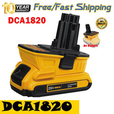 18V To 20V MAX DCA1820 Adapter Converter For DEWALT 20 Volt Li-ion Battery A 