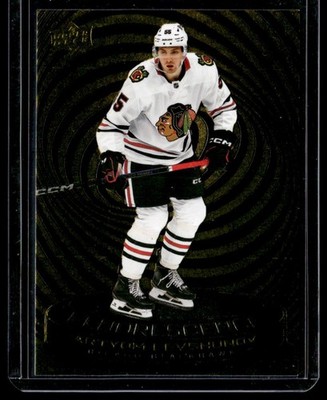 2025-26 Fluorescence Gold Artyom Levshunov Rookie 138/150 Chicago Blackhawks