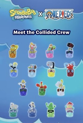 Spongebob x One Piece McDonald's Happy Meal Toy