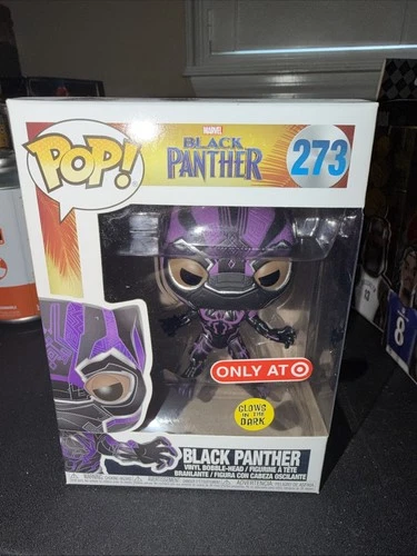 Black Panther (273) (Marvel) Target Exclusive Glow In The Dark GITD Funko Pop