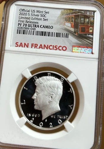 2020-S Silver Kennedy Half Limited Edition Set NGC PF70