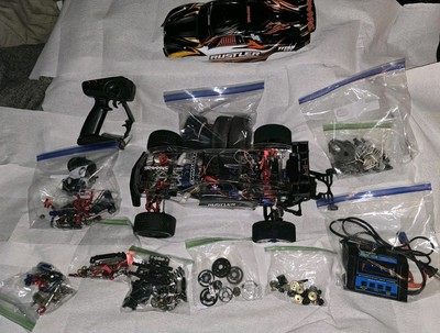 143 MPH Traxxas Rustler  On Stand 3660 SL 4k Kv G2 / 150 Amp ESC 6s Locking Deff