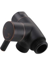 G1/2 Bathroom Shower Head Diverter Valve Sprayer Arm Mount Water Splitter- ORB