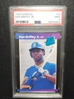 1989 Donruss #33 Ken Griffey Jr  PSA Mint 9