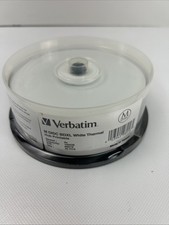 Verbatim M DISC BDXL 100GB 4X White Thermal Hub Printable - 25pk Spindle