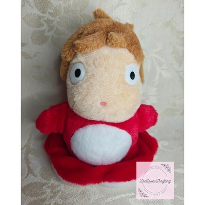Sun Arrow Studio Ghibli 2008 Cute Ponyo on the Cliff by the Sea Soft Plush Japan
