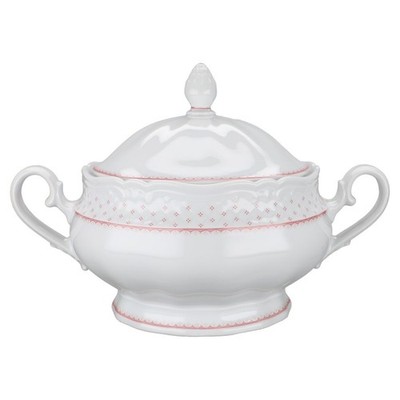 Ragout / Terrine Eschenbach La Reine - Form 800 rote Punkte - 2145