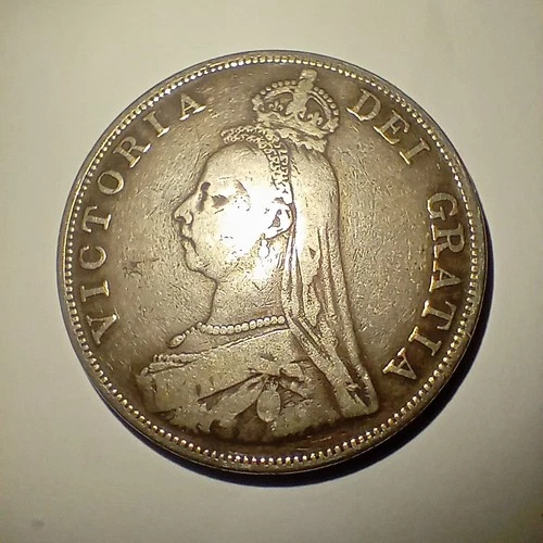 1889 Victoria Double Florin — photo from another recent sale