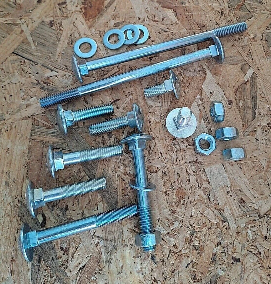 VITI BULLONI M10 M12 QUADRO SOTTO TESTA PERNI CAVICCHIA TESTA TONDA UNI5732 603 - Immagine 4 di 4