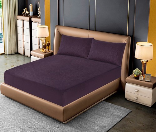 Pin sonic Solid Colour Vintage Bedspread Comfort Set with Optional Sheet - Picture 32 of 34