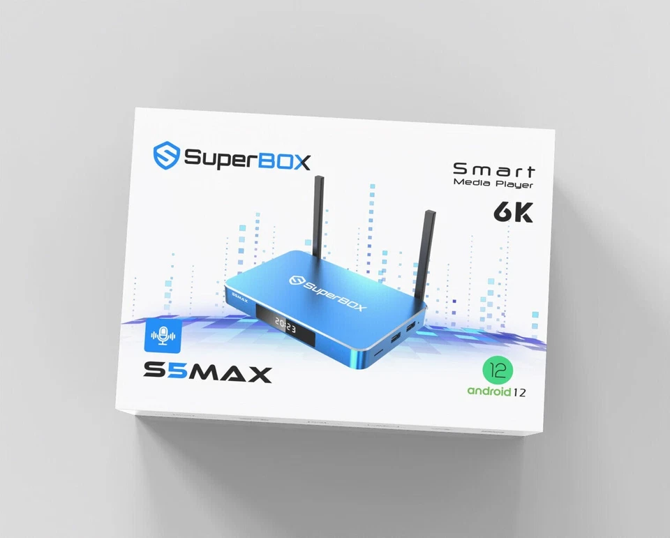 2025 SuperBox S5 MAX TV Box with Voice Remote | 2-Day Shipping | Brand New USA - Image 4 of 4