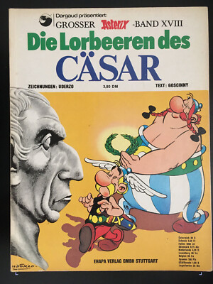Asterix - Die Lorbeeren des Cäsar - 1. Auflage Band 18 Zustand Sehr gut
