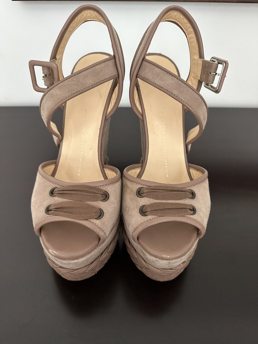 サンダル・ミュール GIUSEPPE ZANOTTI Women Sandals E300058 Beige giuseppe zanotti wedge sandals | eBay