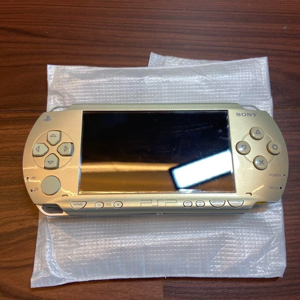 PSP 1000 Body Champagne Gold 3157 de Japón Foto 3 de 4