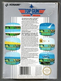 TOP GUN - THE SECOND MISSION  - NINTENDO NES - COMPLET 