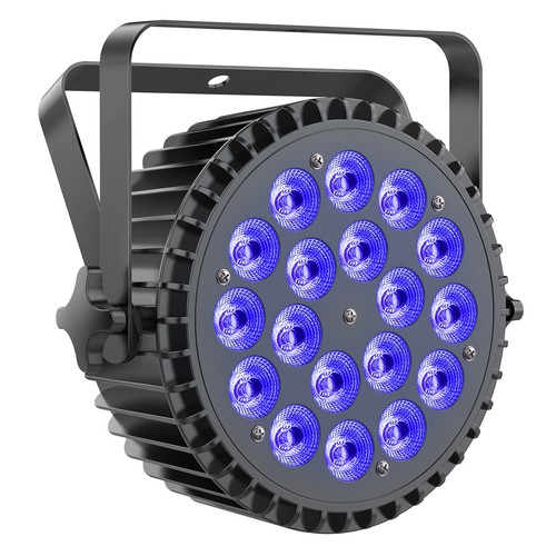 200W High Brightness LED RGBWA+UV PAR Can Light DMX Strobe DJ Disco Show Light - Picture 24 of 26