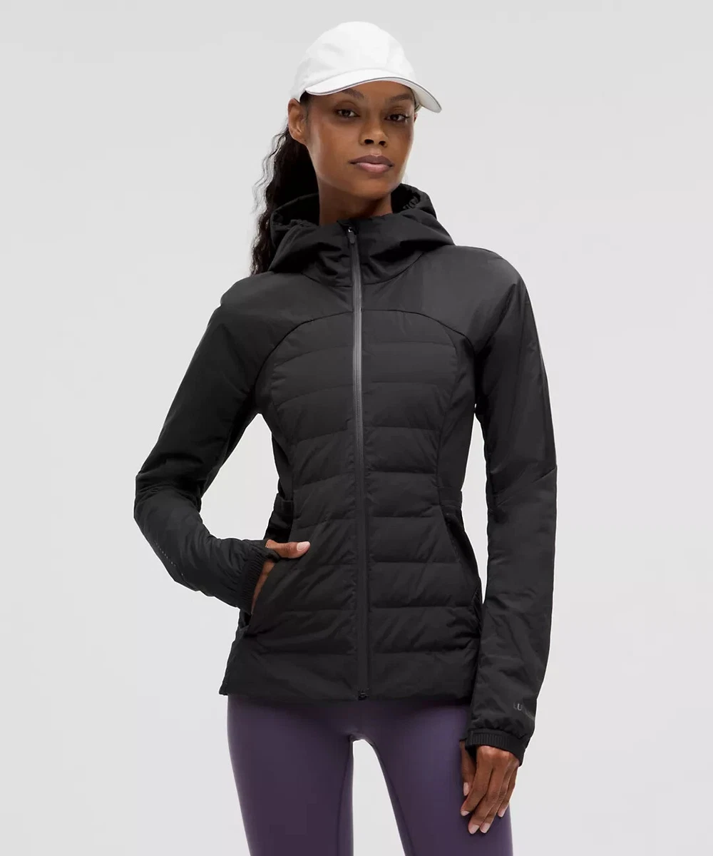 Lululemon 黑色羽绒运动服外套女| eBay