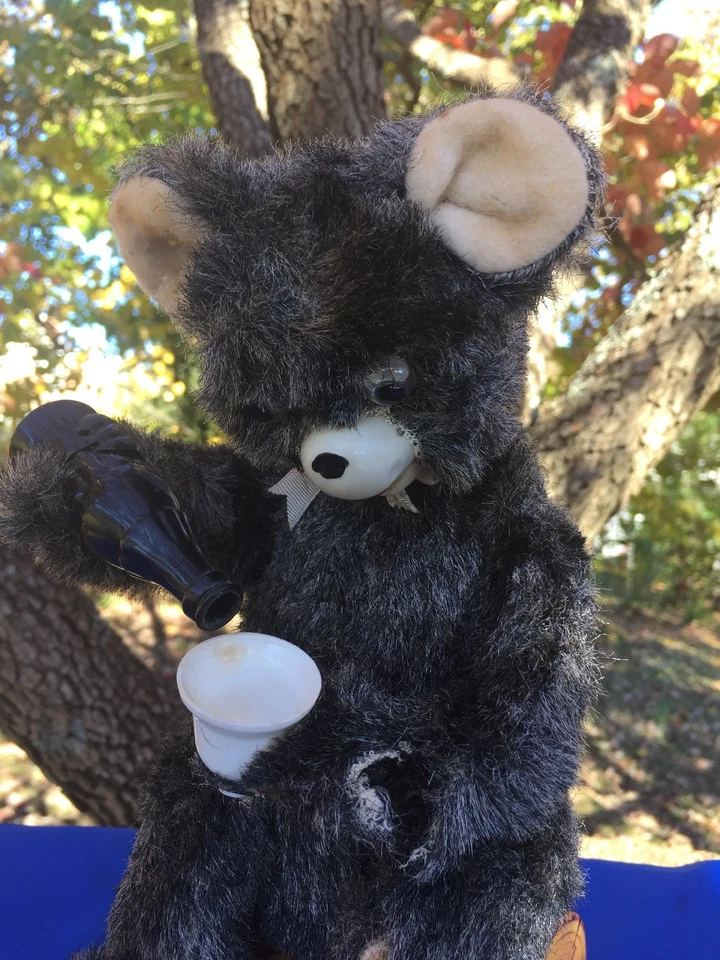 Antiker Pour a COKE COCA COLA Koalabär Spielzeug Teddy Unikat OOAK ▬ 9/5 ❤️m17 - Bild 3 von 4