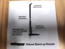 COSPARX Stand-up 4-Claw Garden Weeder Tool NEW Weed Remover Ergonomic Design