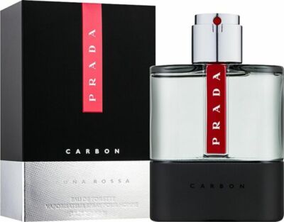PRADA Luna ROSSA Carbon by PRADA Eau De Toilette Spray 3.4 Oz for Men Brand New