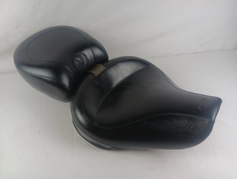 ASIENTO MUSTANG PARA HARLEY 96-03 TOURING DYNAGLIDE/WIDE GLIDE DE UNA PIEZA 79129 79139 Foto 2 de 4