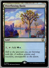 Overflowing Basin 0362 Non Foil Rare Modern Horizons 3 MTG Near Mint