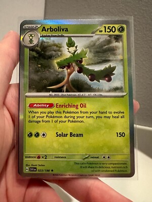 arboliva pokemon card value Arbolivia SR 111/098 Glory of the Team Rocket Japanese SV10 Pokmon  Hikaru Fill Oil When you play this Pokmon from your hand to evolve one of your Pokmon during your turn HOLO Arboliva 023/198 NM /