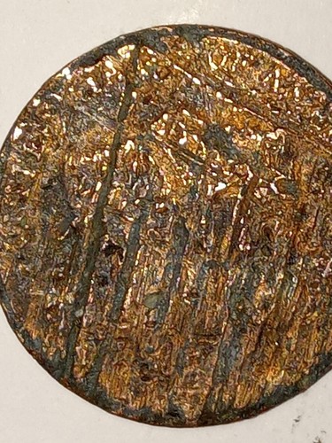 MUST SEE! 2014 Lincoln Shield Cent Stamped On A Brittle Misannealed Planchet. - Picture 15 of 24
