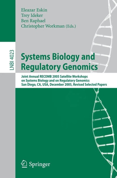 Eleazar Eskin (U. A.) | Systems Biology And Regulatory Genomics | Taschenbuch-image