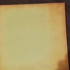 2 dischi in vinile 33 giri Del 1959 Ediz. Rai Modugno Kramer