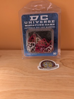 Knight Models DC Universe Miniaturen Spiel Superman Red Son Markers Neu in OVP OOP