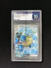 2025 Pokemon TCG S-Chinese 151C Blastoise ex 176/151 SR Gem Mint PLG 10 SV42