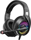 Gaming Headset with Microphone, Compatible with PS4 PS5 Xbox One PC