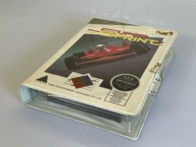 Super Sprint Nintendo NES HES Flat Lip Cart AUS Complete + Catalogue