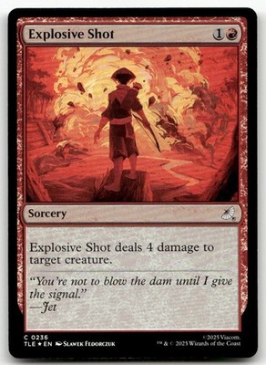 Explosive Shot (0236) #236 (Foil) (NM) TLE Magic MTG