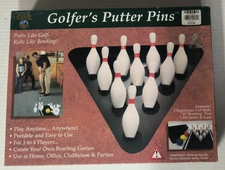 Club Champ! Golfer's Putter Pins Bowling Indoor Family Golf Training Game 9530